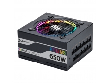 UNYKAch ATX Atilus RGB Black 650W unidad de fuente de alimentación 20+...