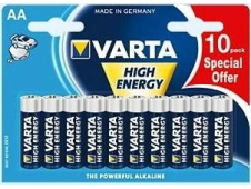 Varta High Energy AA 10-pack BaterÍ­a de un solo uso Alcalino