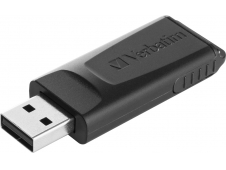 Verbatim Slider Memoria USB 128GB Negro 49328