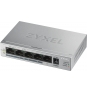 Zyxel GS1005HP No administrado Gigabit Ethernet (10/100/1000) EnergÍ­a sobre Ethernet (PoE) Plata